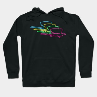 Dragon 80s Neon Hoodie